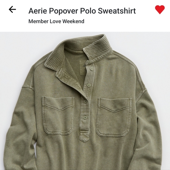 Gray Long Sleeve Polo Shirt - Picture 4 of 4